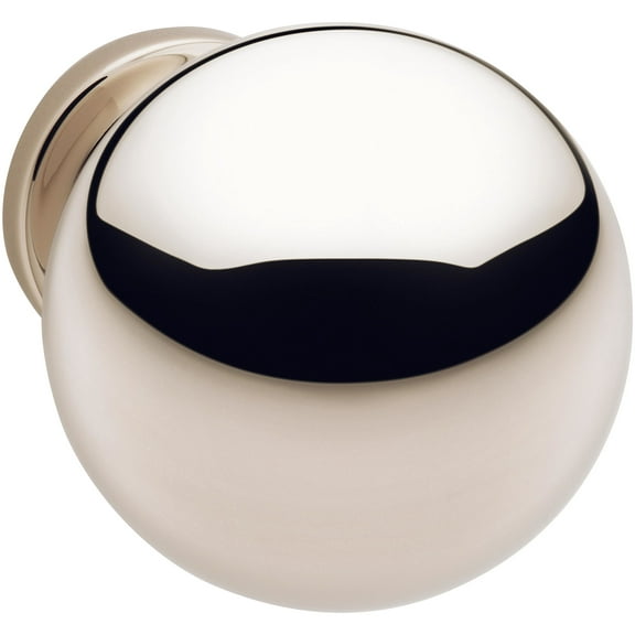 Baldwin 4960.Bin Spherical 1" Round Cabinet Knob From The Estate Collection - Nickel