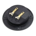thumbnail image 3 of 2 Pcs 3.5" Diameter Audio Speaker Round Cup 2-Terminal Binding Post Board Black, 3 of 4