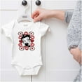 thumbnail image 5 of Betty Boop Cartoon Hearts and Kisses Bodysuit Jumper Girls Infant Baby Brisco Brands 24M, 5 of 6