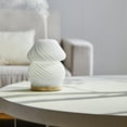 thumbnail image 3 of Better Homes & Gardens 150mL Cool Mist Mini Swirl Lamp Ultrasonic Diffuser Mushroom, White, 3 of 6