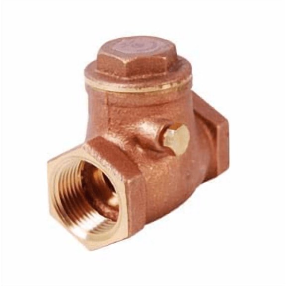 Legend Valve 105-104NL 3/4" T-451 No Lead Brass Swing Check Valve FNPT x FNPT - 1 Pack