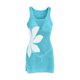 thumbnail image 4 of Vestido de Verano de Manga Larga Hueca Textura Cuello en V Corta Playa Cubierta con Botones Protección Solar para las Vacaciones, 4 of 4