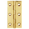 thumbnail image 4 of Speravity Bisagras de metal 6 orificios de montaje Puerta Conector Cerradura Bisagra Latón Multifunción Desmontable Cajón Persiana / 2.5in / Type2 NO2, 4 of 6