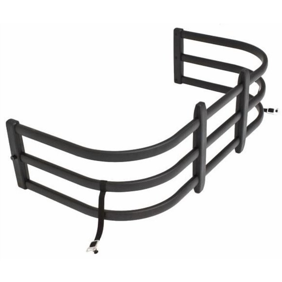Fits 2019-2021 Ford Ranger Amp Research Bed Extender 74842-01A BedXtender HD Max; Basket Type Classic U-Shape; Extends Bed Up To 24 Inches; Bed Mount; Powder Coated Black; Aluminum