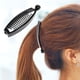 thumbnail image 2 of 10 pinzas para el pelo de plátano para mujer, de moda, con barniz brillante, para coleta, de fuerte tensión., 2 of 7