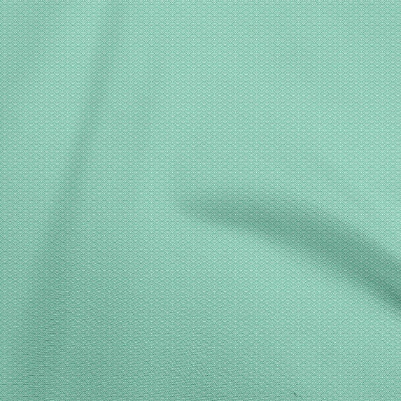oneOone Polyester Spandex Sea Green Fabric Asian Japanese Sashiko Sewing Craft Projects Fabric Prints By Yard 56 Inch Wide