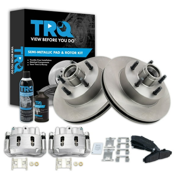 TRQ Front Brake Pad & Rotor Kit BKA45449 Fits Select 2001-2002 Mazda B2300 , 2001-2002 Mazda B3000 , 1998-1999 Mazda B4000 , 1998-2002 Ford Ranger