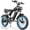 20''Peak 1500W 48V/20AH, variant on Bopzin Electric Bike for Adults, 1500W Peak Motor, Fat Tire, 48V/15.6Ah Battery, E-Mountain Bike, 20"x4.0" Full Suspension Electric Bicycle