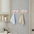 thumbnail image 4 of fheaev 1 Piece Elephants Shape Wall Hook Strong Adhesive Traceless Hanger Suitable For Home Kitchen Bathroom Organization Durables Material Rotating Designs Cute Decor, 4 of 6