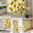 thumbnail image 4 of Bathroom Shower Curtain Watercolor Farm Sunflowers Waterproof Shower Curtains with Hooks, Country Plants Art Bath Curtains Bathtub Curtain Home Decor 48x72in, 4 of 9
