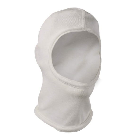 National Safety Apparel H12NK Single Layer Nomex Hood (Short Style), One Size, White