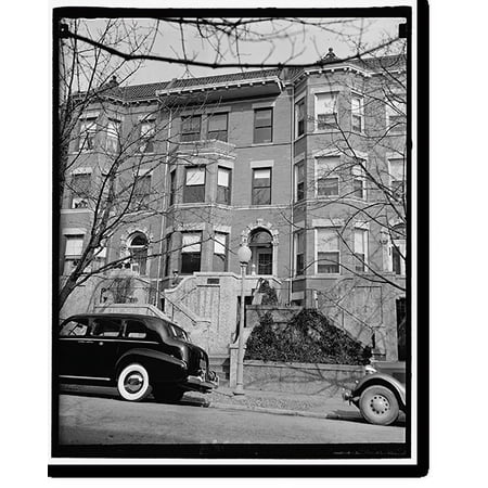 Historic Print, Exterior of Australian Legation, 1811 24th St., N.W. Home of Richard Casey, 16" x 20"