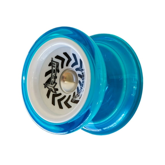 Arrow Yoyo - Aqua with White Cap