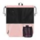 thumbnail image 4 of Mochila de malla con cordón, informal, para playa, de viaje Rosa, 4 of 9