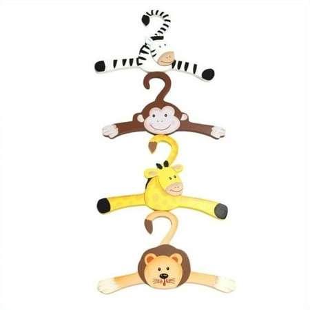 Sunny Safari Set of 4 Hangers