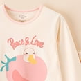 thumbnail image 6 of Gubotare Kids Long Sleeve Pajamas Girls Girls Pajamas, Cute Soft Warm Winter Longsleeve Sleepwear Set for Teens Size 9-10 (Beige,9-10 Years), 6 of 6