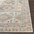 thumbnail image 5 of Mark&Day Area Rugs, 5ft Round Hollebalg Traditional Brick Area Rug, Orange White Carpet for Living Room, Bedroom or Kitchen (5'3" Round), 5 of 6