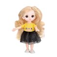 thumbnail image 2 of Mini muñeca de moda movible de 16cm, juguetes DIY con juego completo de ropa, zapatos, el mejor regalo de Festival para niñas Wmkox8yii  gf10223, 2 of 2