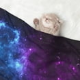 thumbnail image 7 of Flannel Throw Dog Blanket Universe Nebula Galaxy Soft Warm Print Pet Blankets for Small Dog Cat Puppy, 7 of 7