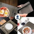 thumbnail image 4 of Set de Manteles Individuales Bluelander, 5 piezas, 45 x 30 cm, Café, 4 of 4