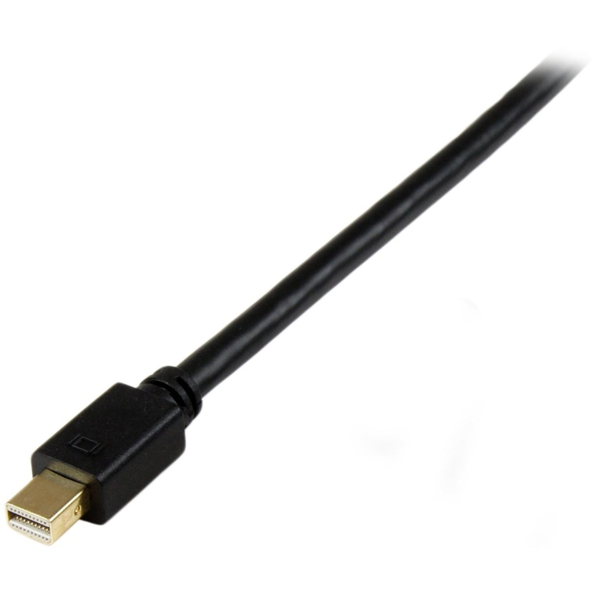 StarTech.com Model MDP2DVIMM3BS Mini DisplayPort to DVI Active Adapter Converter Cable - mDP to DVI 1920 x 1200 Male to Male