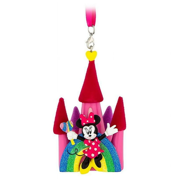 Disney Parks Minnie Mouse Fantasyland Castle Ornament New with Tags