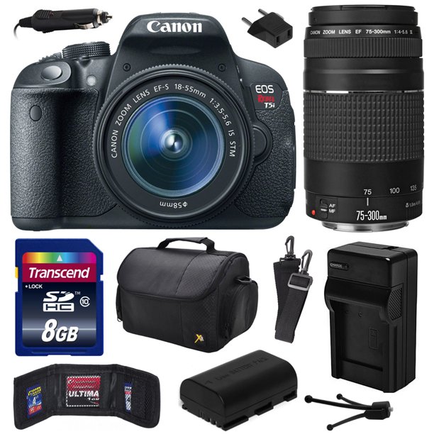 Canon EOS Rebel T5i (700D) Digital SLR with 1855mm STM