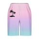 thumbnail image 4 of Pantalones Cortos Casuales para Hombre Imprimir con Bolsillos Pantalones de Playa de Cintura Elástica, Pantalones Cortos de Cintura Elástica para Hombre, 4 of 9