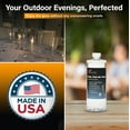 thumbnail image 5 of Firefly  Fuel Tiki Torch Fuel, Citronella Oil, Long Burning, Less Smoke, Clear, 32 oz, 5 of 7