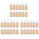 thumbnail image 1 of 36 Piezas de Madera En Blanco Rectangular Etiquetas Llaveros de Madera para Manualidades DIY, 1 of 8