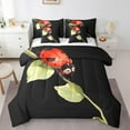 thumbnail image 1 of YST Kawaii Ladybug 7-Piece Comforter Set, King Size, Wild Animal Theme, 1 of 4
