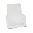 thumbnail image 2 of Office Depot Single-Pocket Plastic Literature Holder, 7in.H x 5in.W x 2in.D, Clear, 74901, 2 of 2