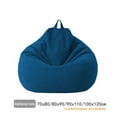 thumbnail image 5 of 1pc Classic Sofa Chairs Lazy Lounger Bean Bag Storage Chair Indoor Outdoor Home Garden, 5 of 6