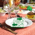 thumbnail image 3 of 100pcs Happy St. Patrick's Day Paper Napkins Shamrock Disposable Dinner Napkins Lucky Clover Decoration Irish Party Supplies$$Home Decor, Kitchen, & Other, 3 of 9