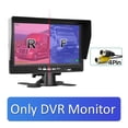 thumbnail image 2 of 2CH 1920*1080P 7" IPS Screen Car Truck Bus AHD DVR Monitor With Digital Video Recorder For Front Rear Reverse Backup Camera, 2 of 7