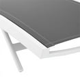 thumbnail image 4 of Modway Glimpse Chaise Longue de Patio Moderne en Aluminium Gris (Ensemble de 2), 4 of 4