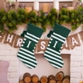 thumbnail image 5 of Naittoop Christmas Large Letters Christmas Stockings Cute Striped Christmas Tree Pendant Holiday Decorations, 5 of 5