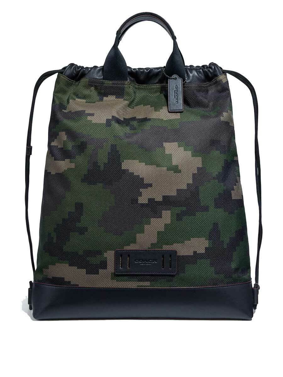 coach terrain drawstring backpack