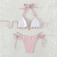 thumbnail image 6 of Xucatan Women's Two Piece Bikini Set with Removable Pads and High Waisted Bottom, Modest Swimsuit with Tummy Control for Beach Pool Vacation Gift, 6 of 7