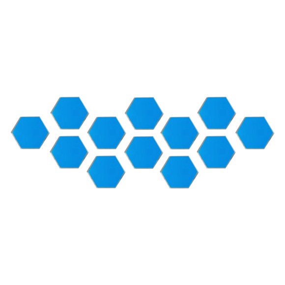 Hexagon Acrylic DIY Wall Sticker 3D Stereo Home with for Interiors
