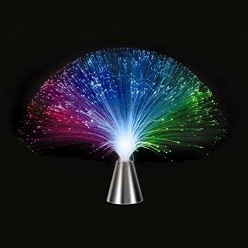 Multicolor Fiber Optic Lamp Light Holiday Wedding Centerpiece