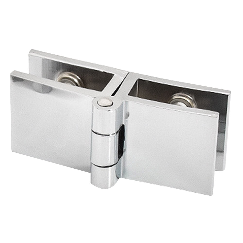 Door Hinges 2PCS Black 90 Degree Hinges Frameless Shower Brass Door