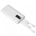 thumbnail image 1 of Portable 8000mAh 10000mAh Cell Phone Charger with 4pcs USB Input Cable Digital Display Mobile Power Charging Treasure, 1 of 9