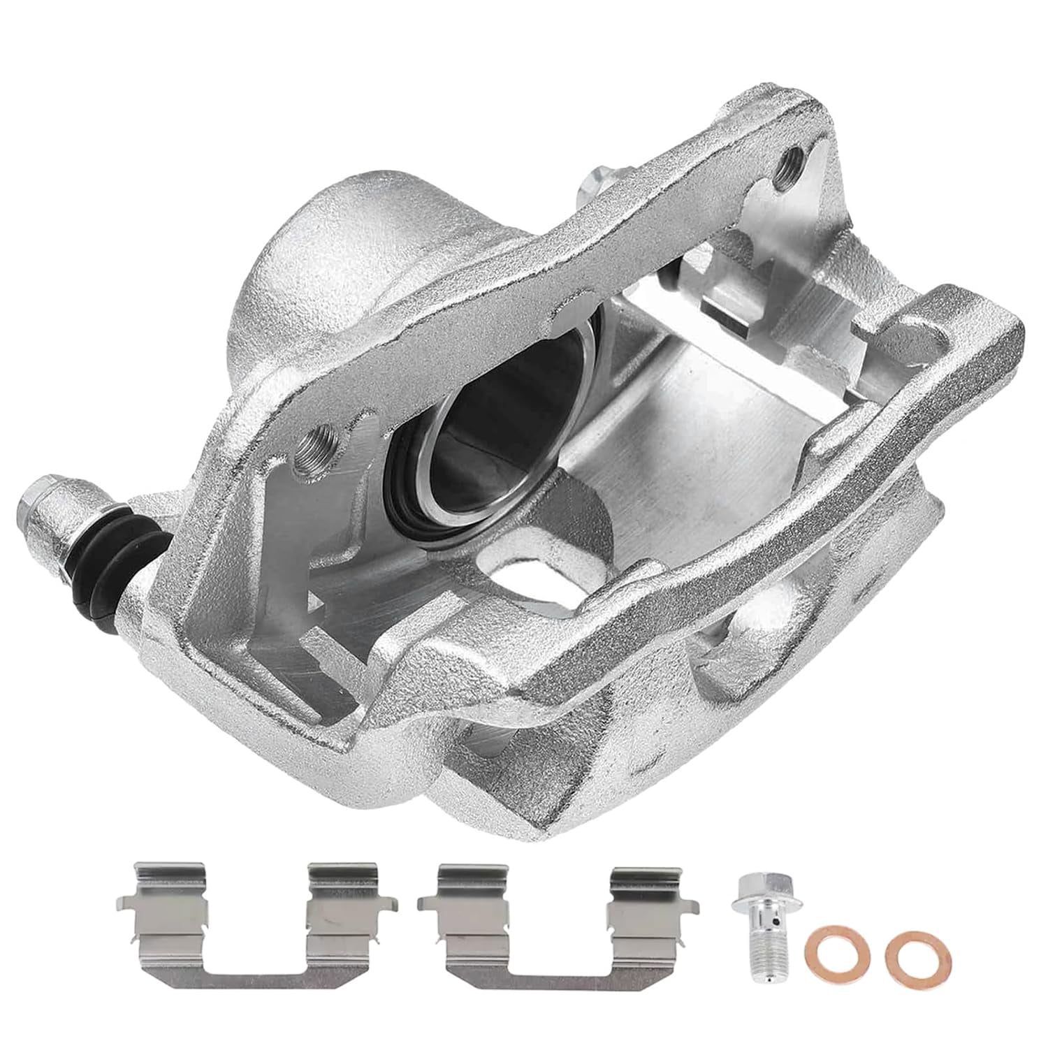 Detroit Axle - Front Brake Calipers for Honda Accord Civic Fit CR-Z ILX, Brake Calipers with Bracket Replacement Disc Brake Calipers Assembly
