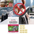 thumbnail image 2 of 10-Pack Squirrel Repellent Pills with Mesh Bags, Eco-Friendly and Weatherproof for Garden and Balcony Protection, 2 of 10