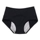 thumbnail image 1 of Gibobby Ropa Interior para Mujer sexy Pantalones fisiológicos 40 a 150 kg talla grande L a 8XL a antes y después la menstruación pantalones sanitarios tía cintura media a alta（Negro， 3XL), 1 of 5