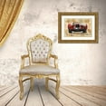 thumbnail image 3 of Wiley, Marta G. 24x17 Gold Ornate Wood Framed with Double Matting Museum Art Print Titled - Vintage Red, 3 of 4