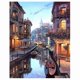 thumbnail image 1 of Paint By Numbers Diy Acrylic Painting & Adults 40x45cm Silent Night With 3 Brushes, 1 of 5