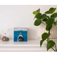 thumbnail image 6 of JAWS Logo Tin Storage Box Cube Organizer with Lid | 4 Inches, 6 of 7