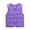 Purple, variant on Staki Toddler Puffer Vest Boys Polar Fleece Vest Kids Full-Zip Lightweight Sleeveless Jacket Fall Winter Warm Outwear(Pink,18-24 Months)